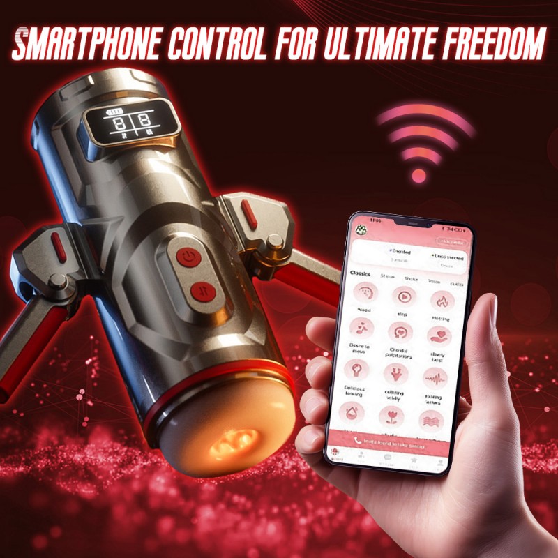 venusfun war soul mecha thrusting & suction male masturbator fast shipping