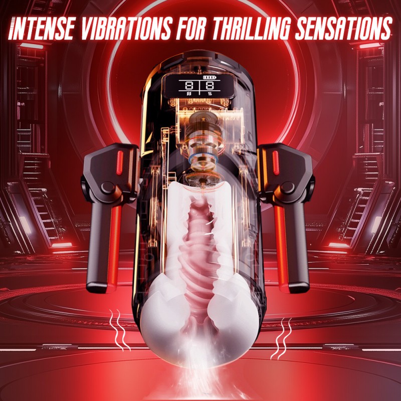 venusfun war soul mecha thrusting & suction male masturbator waterproof