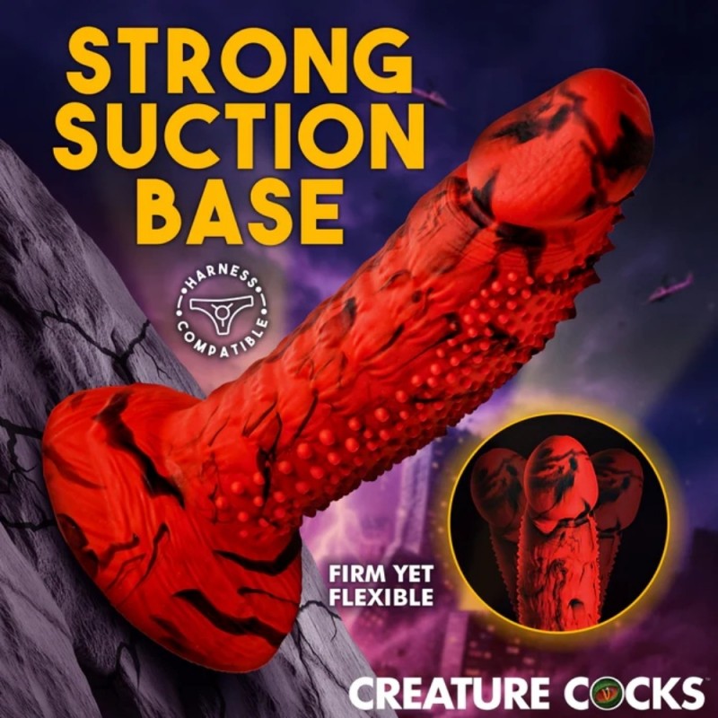 xr brands creature cocks gojira silicone fantasy thick dildo fast shipping
