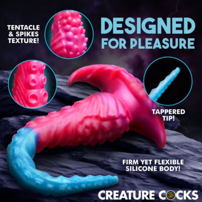 xr brands creature cocks vibropus silicone vibrating fantasy dildo best quality