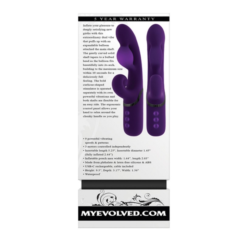 evolved novelties pleasure puff g-spot vibrator new type
