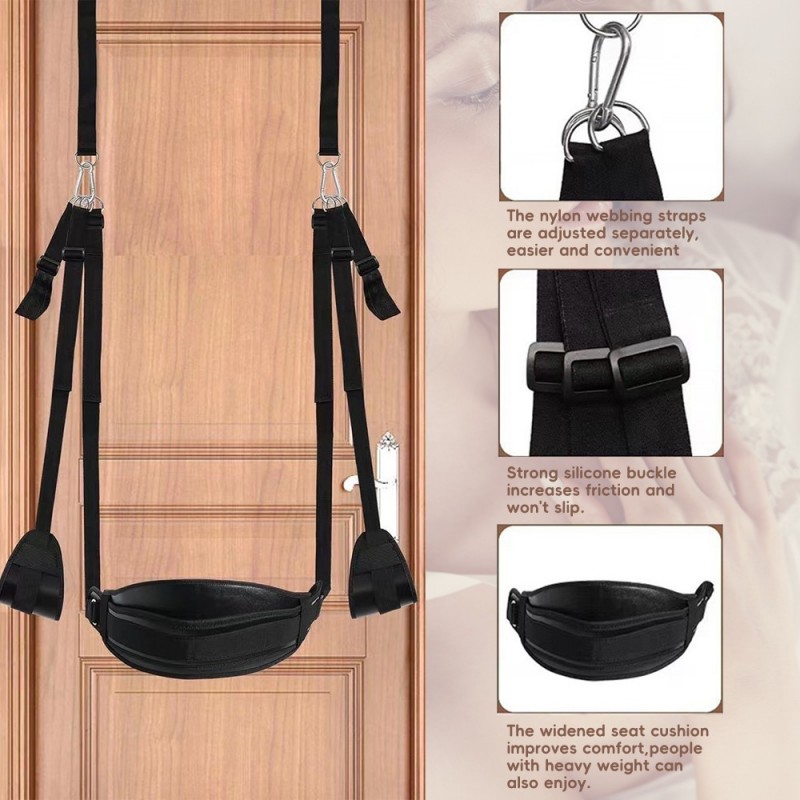 venusfun bdsm plush leather swing with widen cushion seat new type