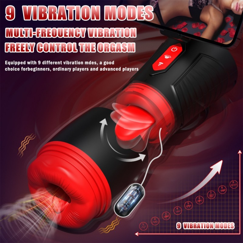 venusfun dream horse automatic licking & suction male masturbator waterproof