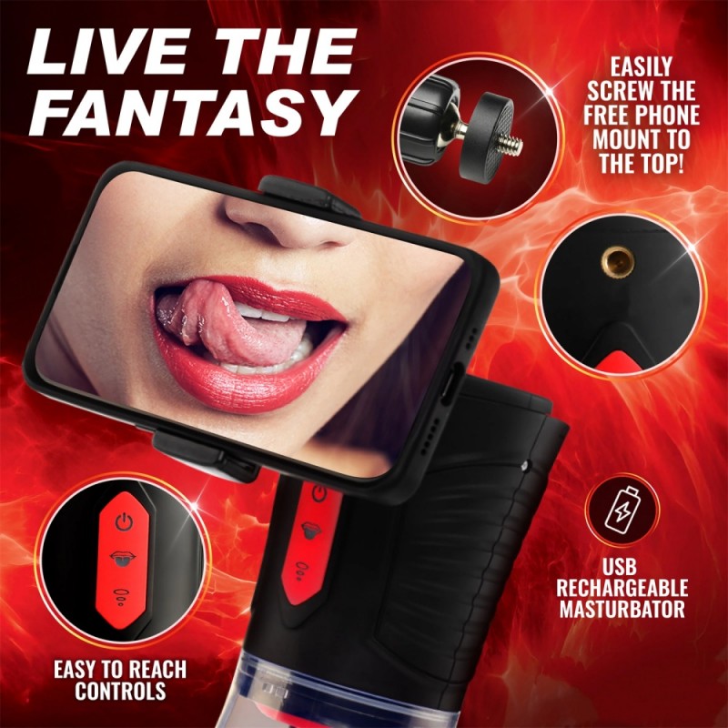 venusfun dream horse automatic licking & suction male masturbator best quality