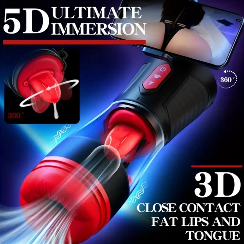 venusfun dream horse automatic licking & suction male masturbator easy use