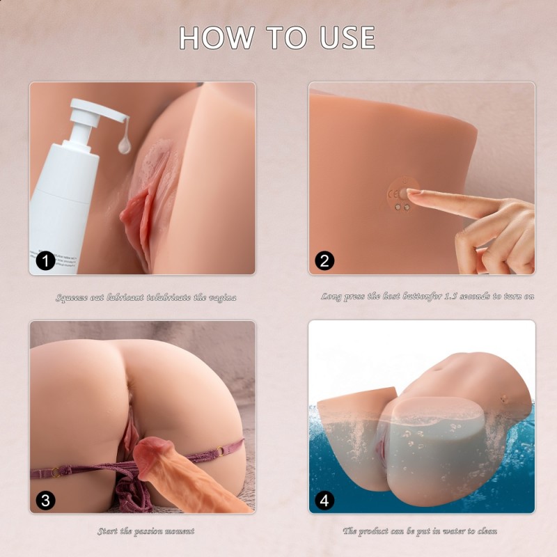 venusfun ethel juicy ass doll parts realistic torso sex doll new experience