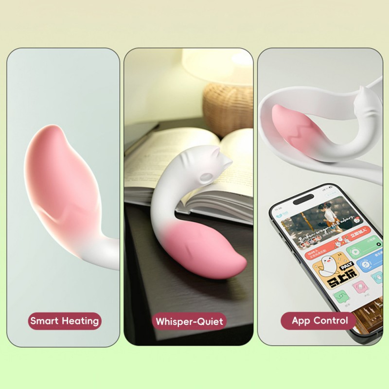 venusfun galaku white ai suction egg vibrator waterproof