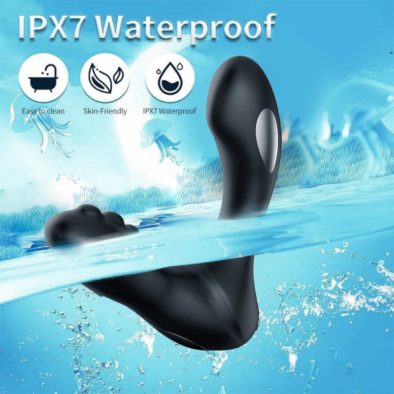 venusfun gladiator electric shock male prostate massager safe material