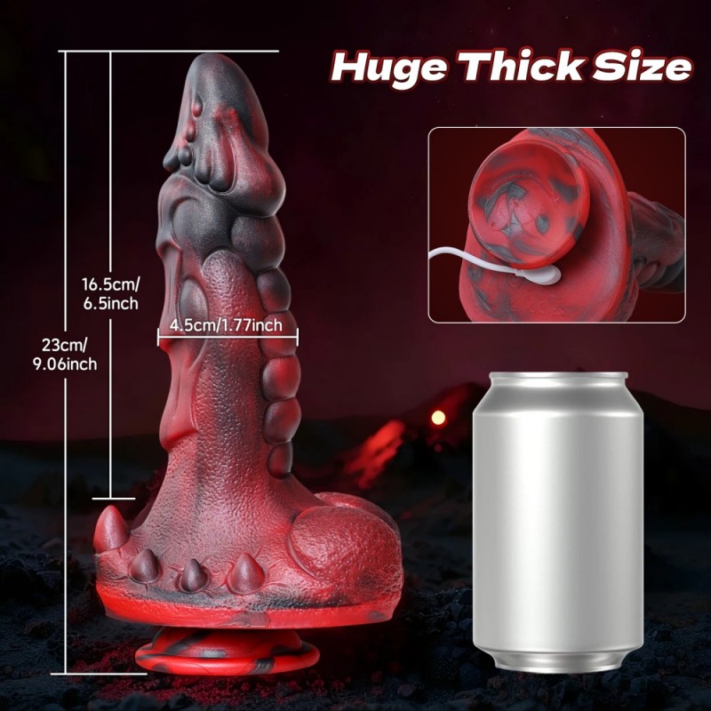 venusfun liquid silicone alien thrusting dildo safe material