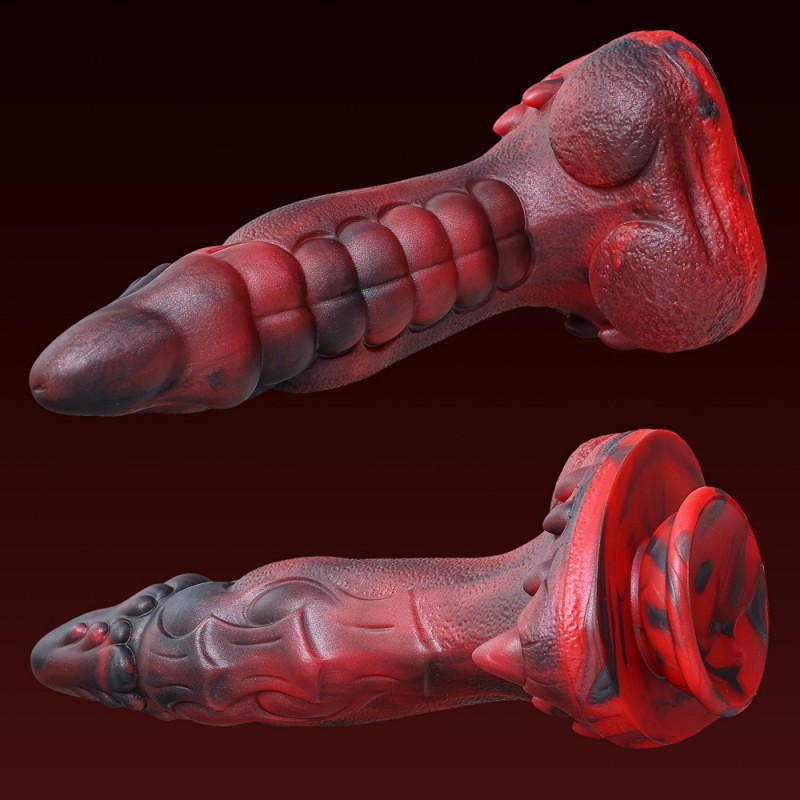 venusfun liquid silicone alien thrusting dildo waterproof