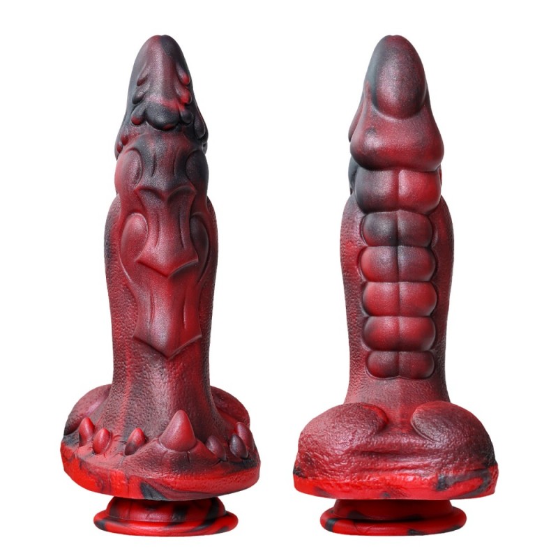 venusfun liquid silicone alien thrusting dildo easy clean