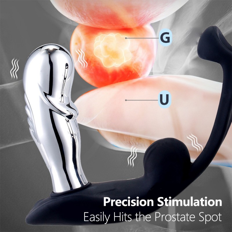 venusfun male prostate massager with dual electro new type