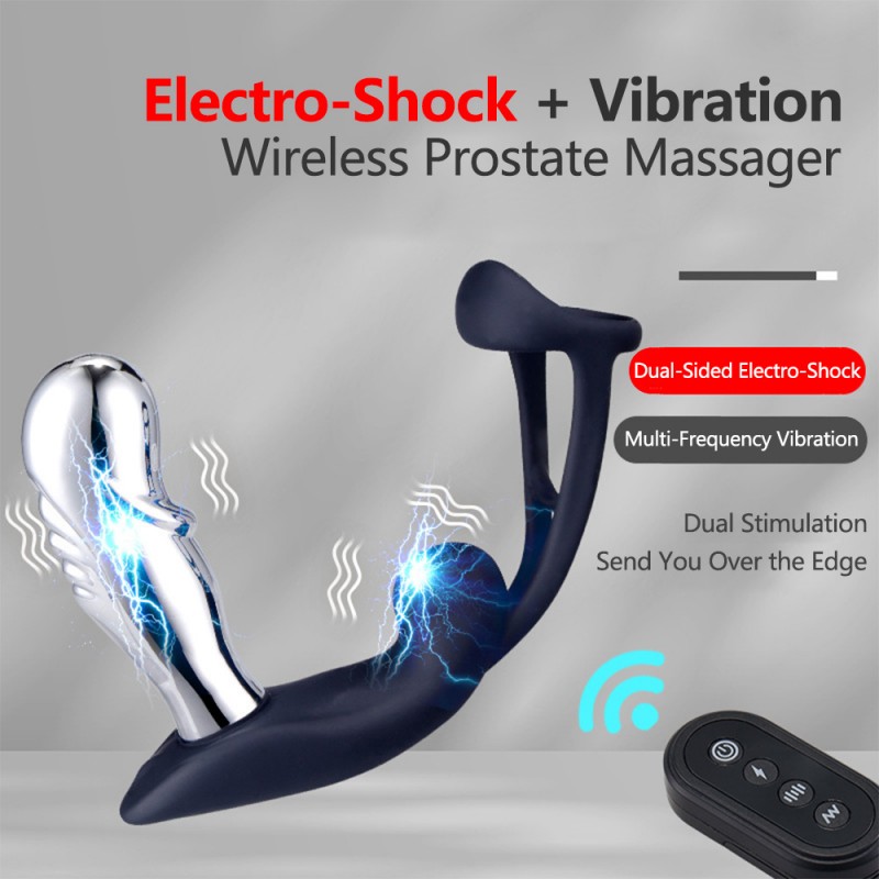 venusfun male prostate massager with dual electro best toy