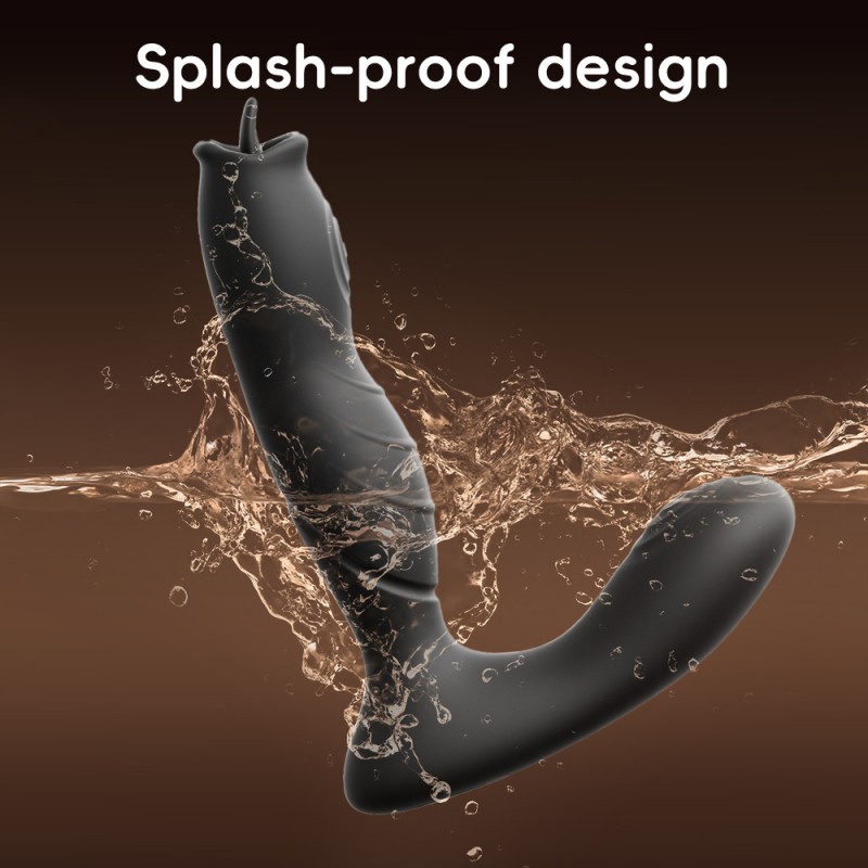 venusfun roselex licking anal vibrator prostate massager easy use