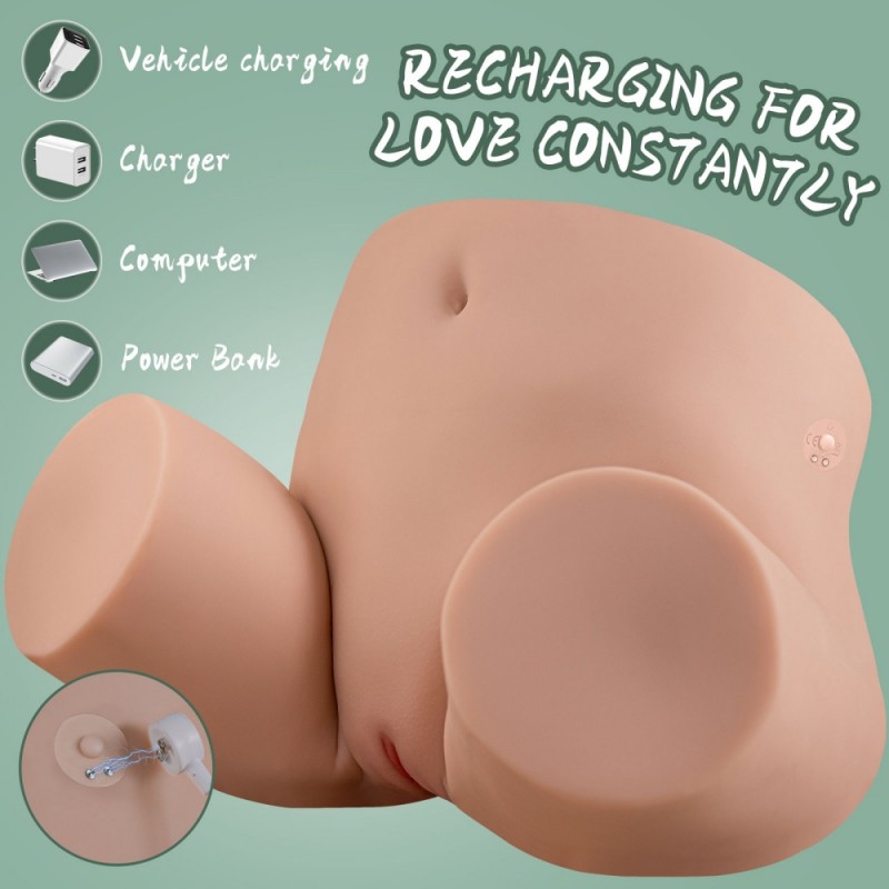 venusfun torso doll kama realistic ass stroker male masturbator safe material