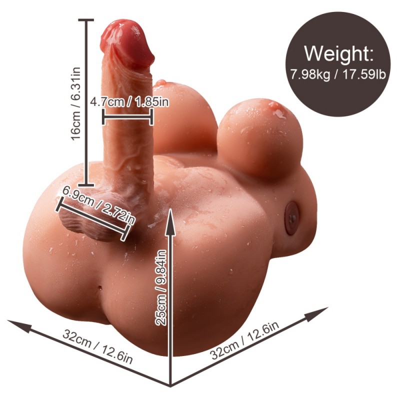 venusfun torso doll nina transgender sex doll fast shipping