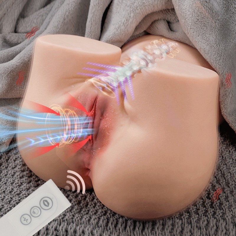 venusfun torso doll sucking & vibrating realistic sex ass easy clean