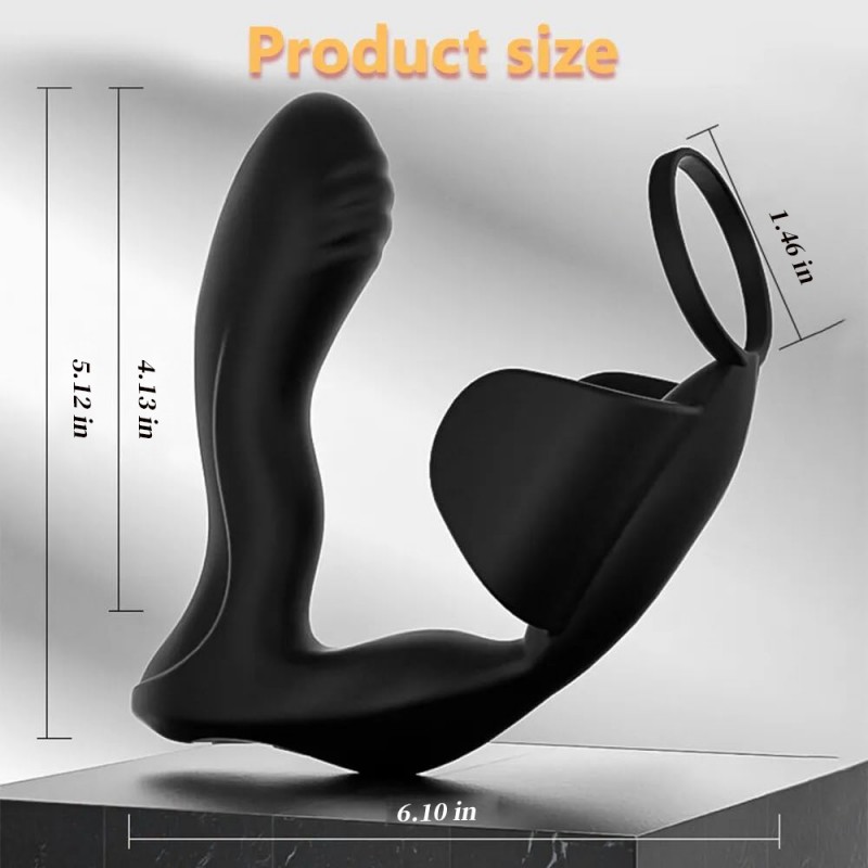 charles prostate massager silicone 7 speeds p-spot vibe safe material