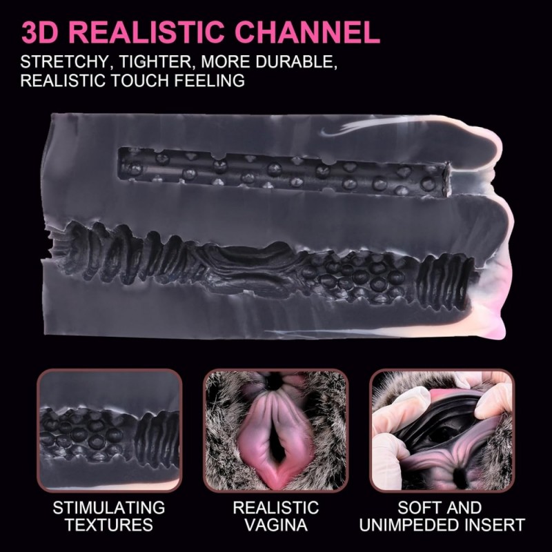 geeba fantasy male stroker cow-themed animal pussy safe material