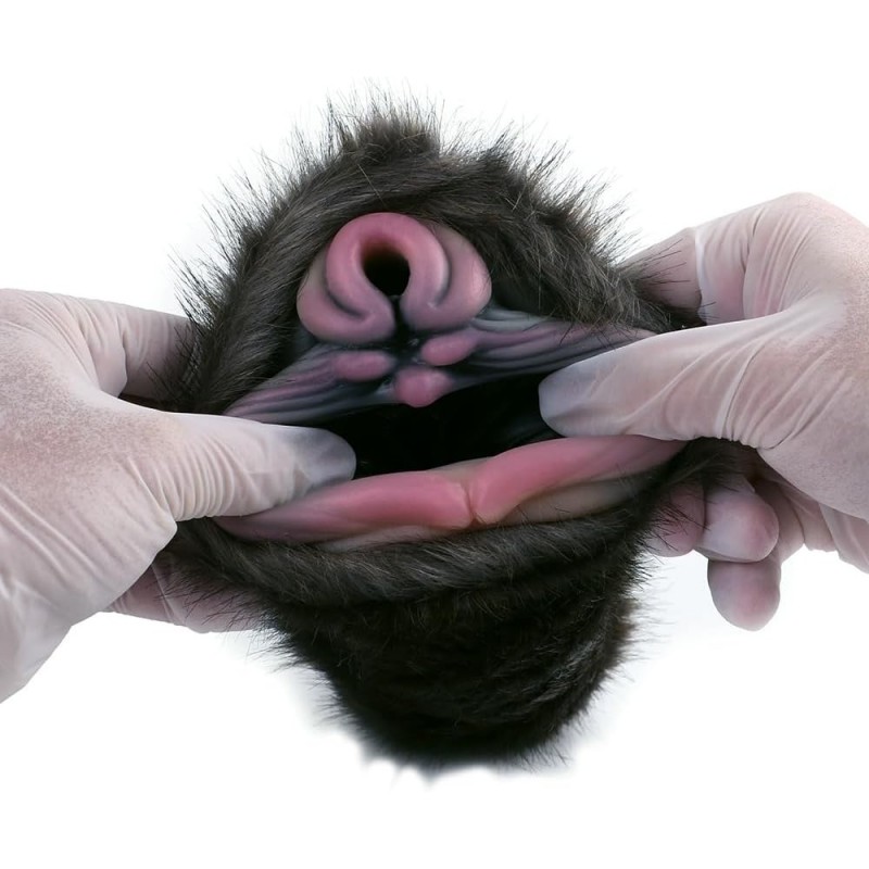 geeba rhino inspired animal pussy fantasy masturbator safe material