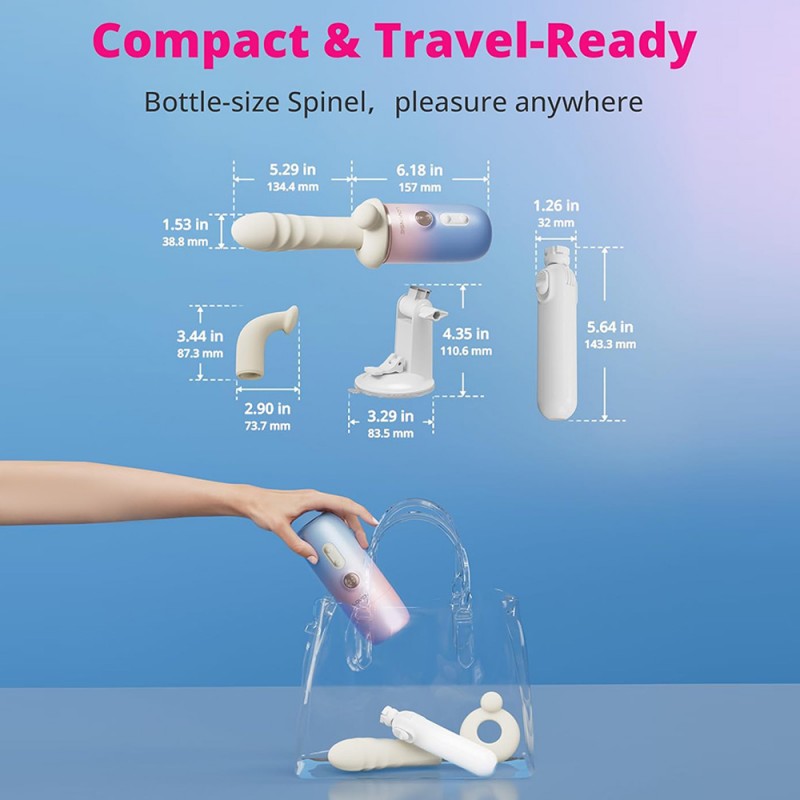 lovense spinel mini sex machine remote control