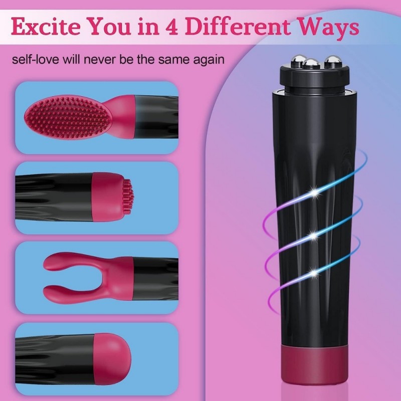 venusfun 4 in 1 mini wand vibrator 10 multi-speed vibe new type