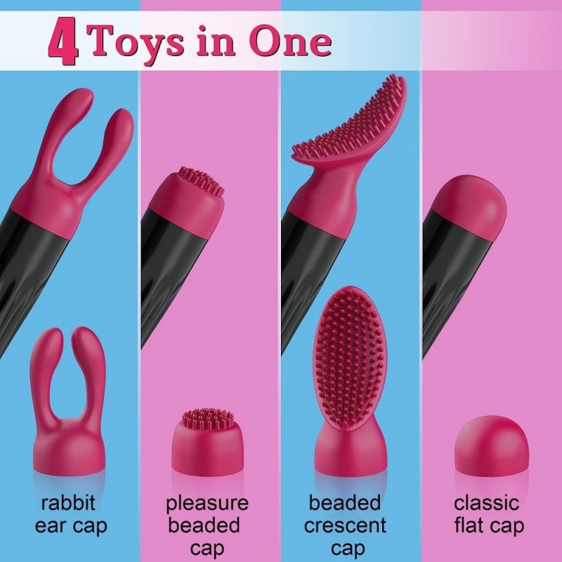 venusfun 4 in 1 mini wand vibrator 10 multi-speed vibe best quality
