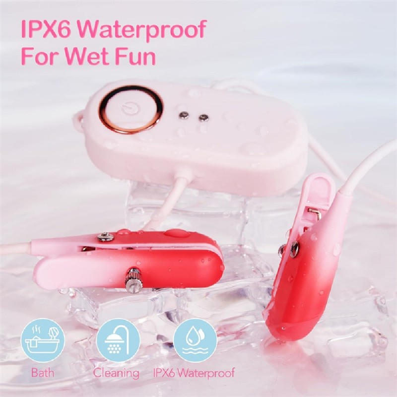 venusfun nipple stim adjustable boob clamps waterproof