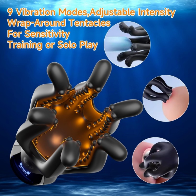 venusfun octopus 9 modes automatic masturbator new type