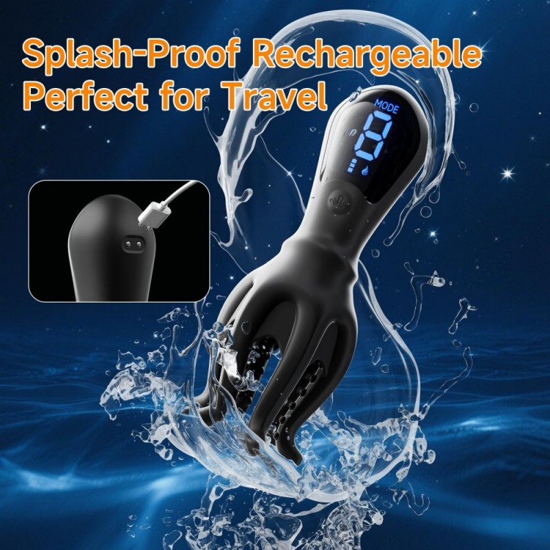 venusfun octopus 9 modes automatic masturbator safe material