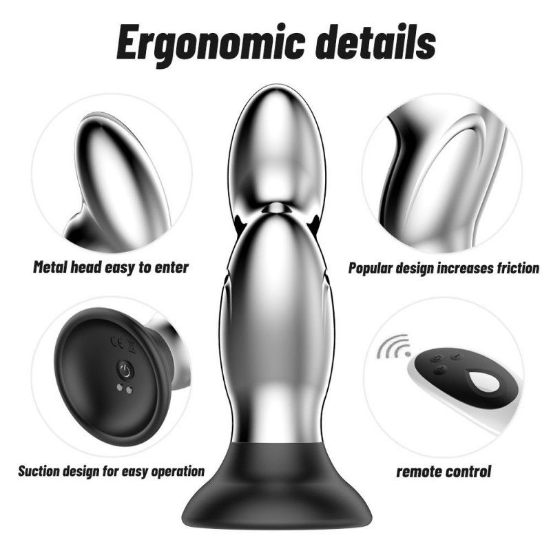 venusfun remote metal anal plug best quality