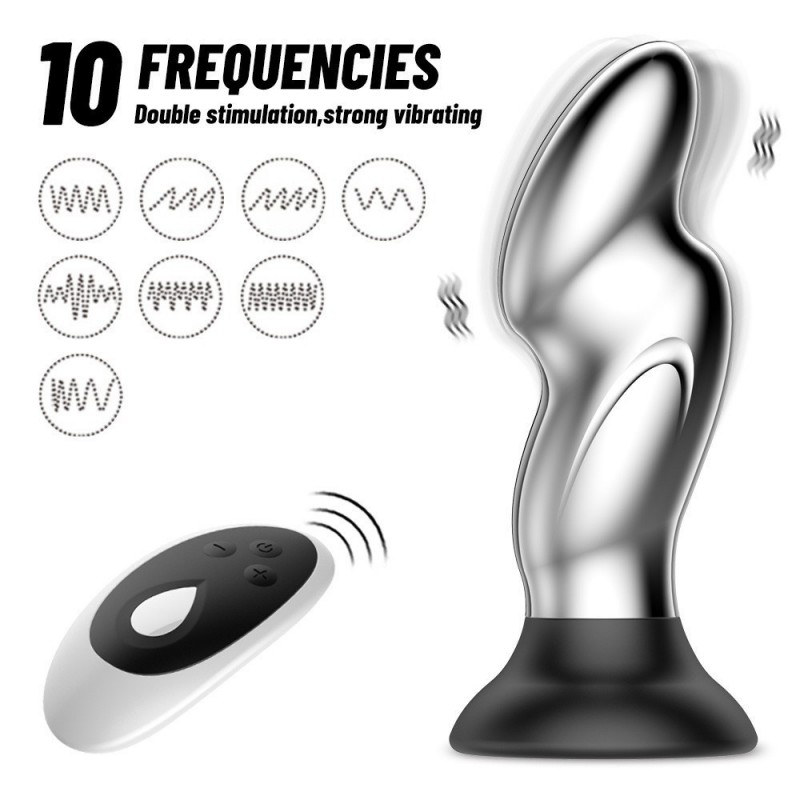 venusfun remote metal anal plug best toy