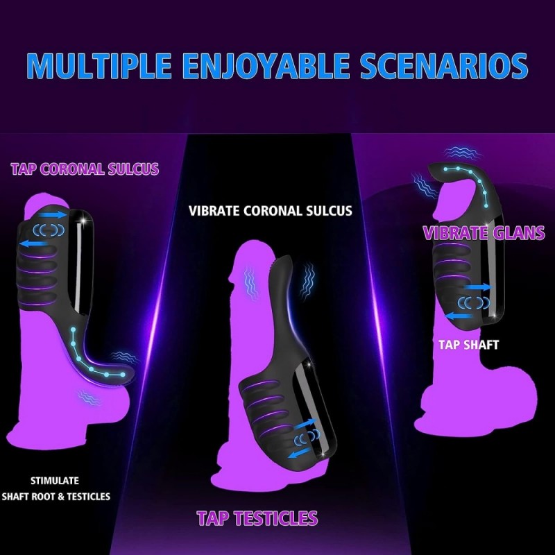 venusfun vibrating cock ring app control easy use