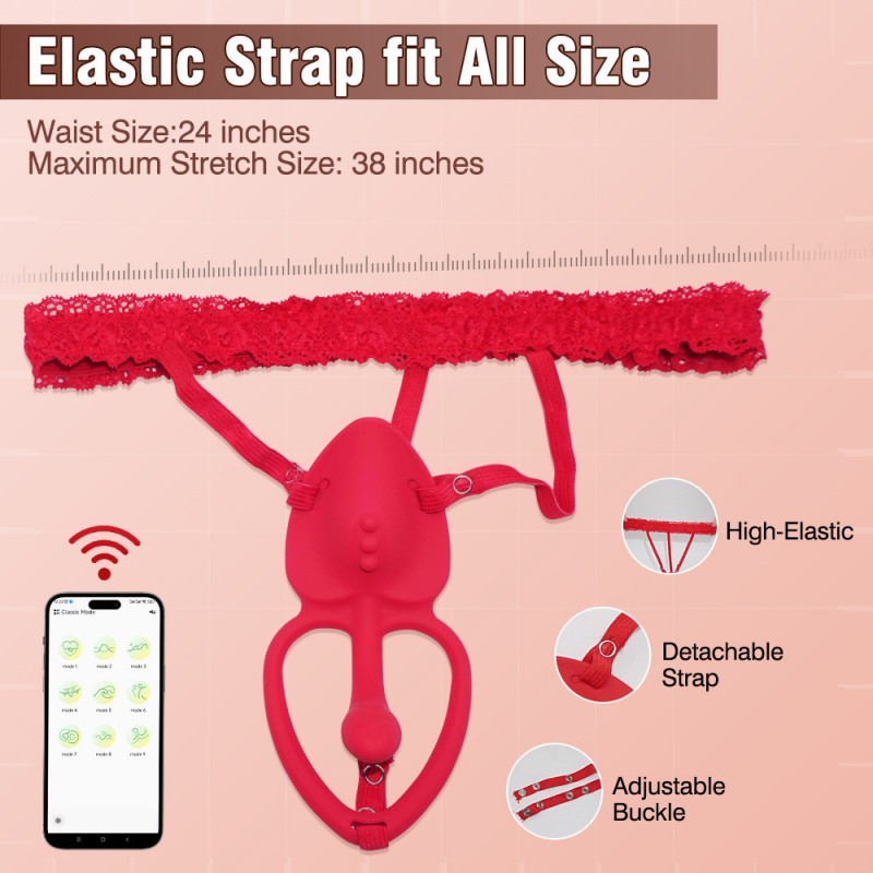 venusfun wireless vibrating couple ring easy use