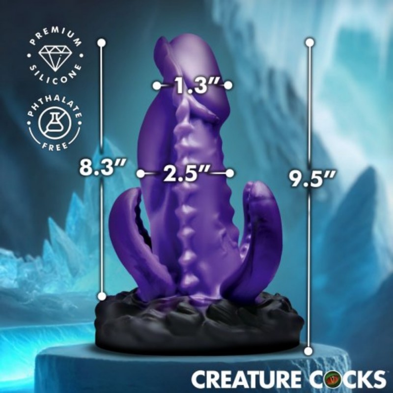 xr brands creature cocks fantasy leviathan monster dildo easy clean