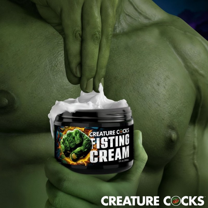 xr brands creature cocks fast acting fisting cream skin friendly