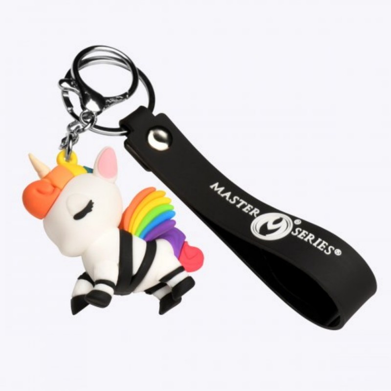 xr brands cute bondage unicorn keychain safe material