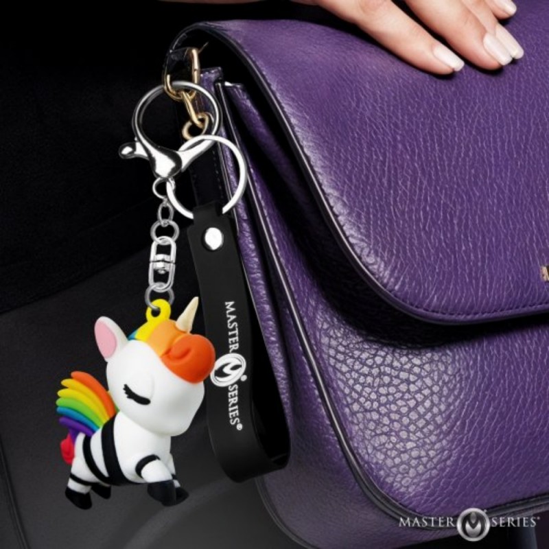 xr brands cute bondage unicorn keychain waterproof