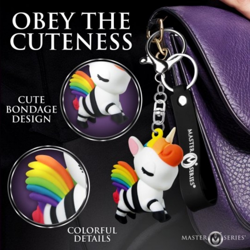 xr brands cute bondage unicorn keychain best quality