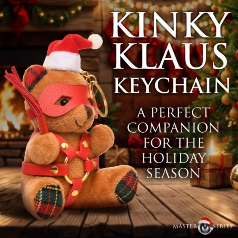 xr brands holiday bondage bear keychain safe material