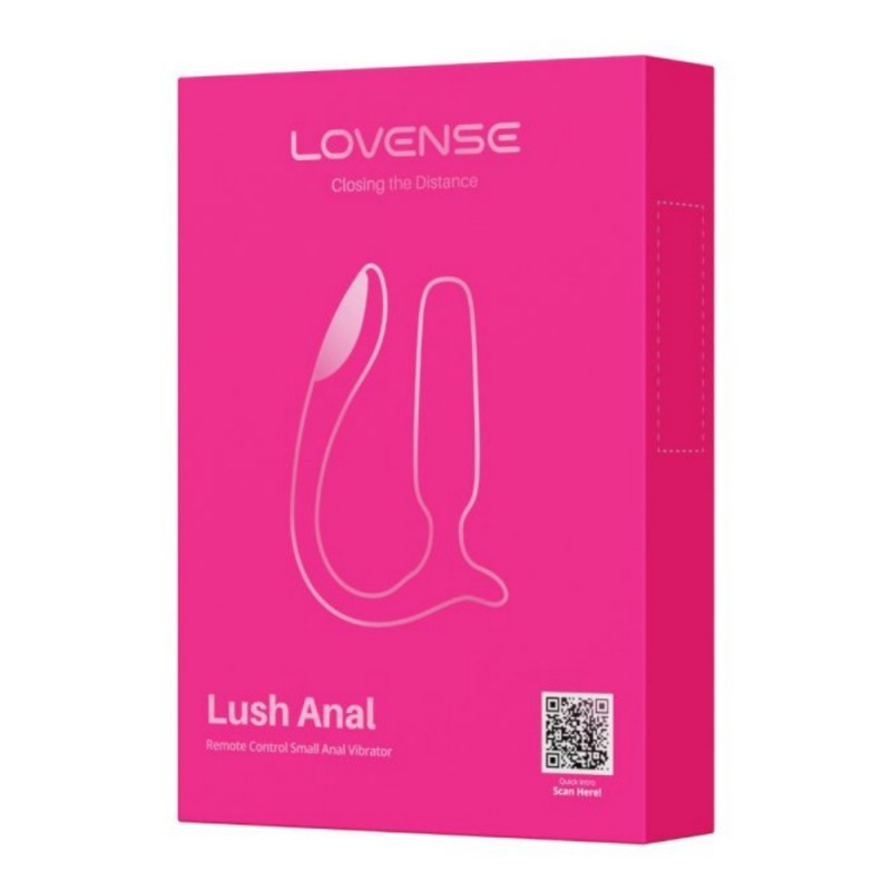 lovense lush anal vibrating butt plug for couples