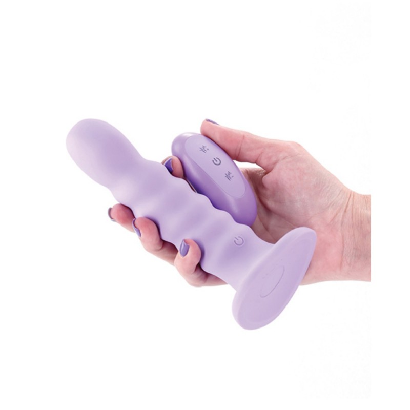 ns novelties ribbed 6in remote control vibrating silicone thick dildo best toy
