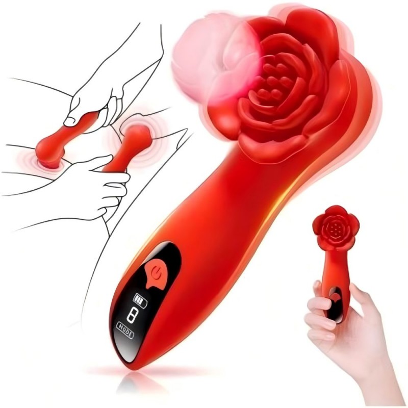 Venusfun Rose Clit Vibe zero noise clitoral vibrator