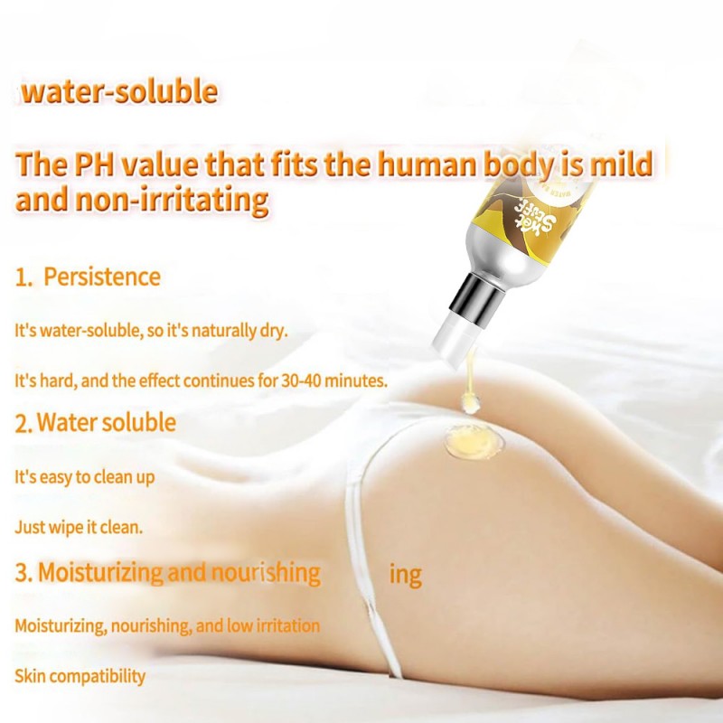 wet stuff banana flavored edible water-based lubricant skin gentle