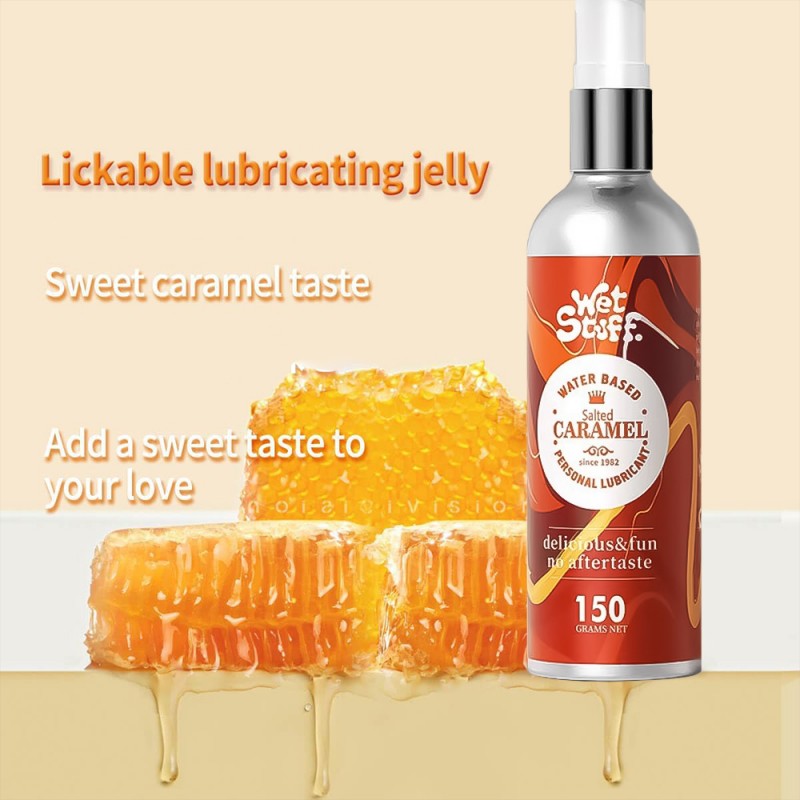 wet stuff caramel edible lubricant gel best lube