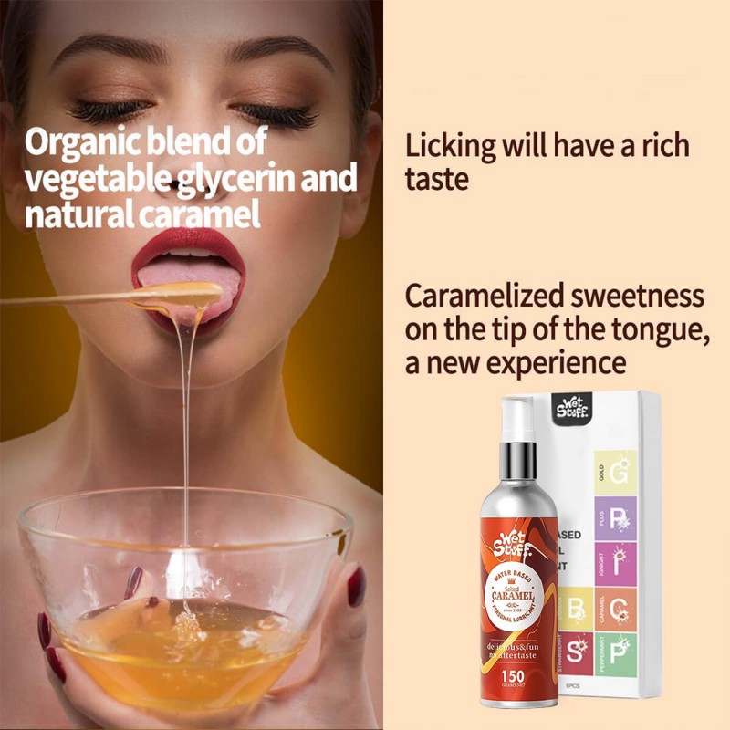 wet stuff caramel edible lubricant gel best quality