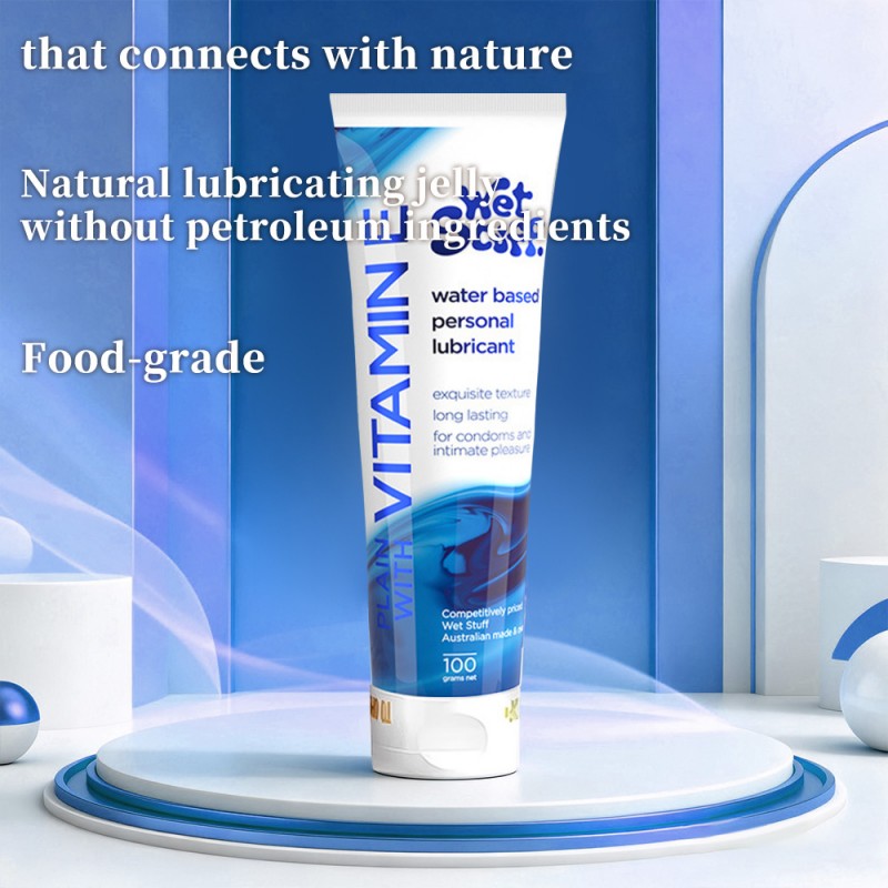 wet stuff female lubricant gel with vitamin e