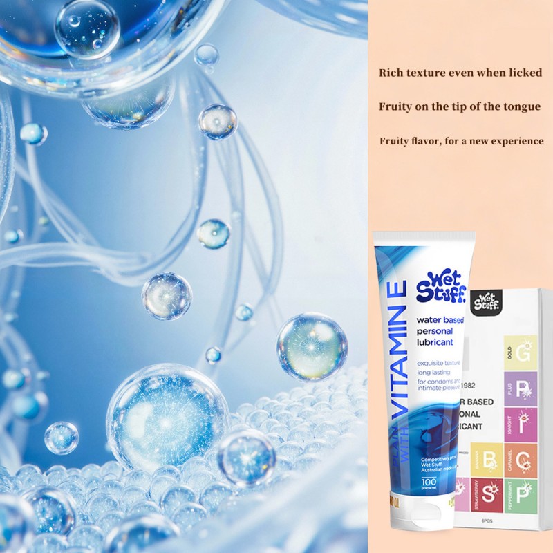 wet stuff natural water based female lubricant