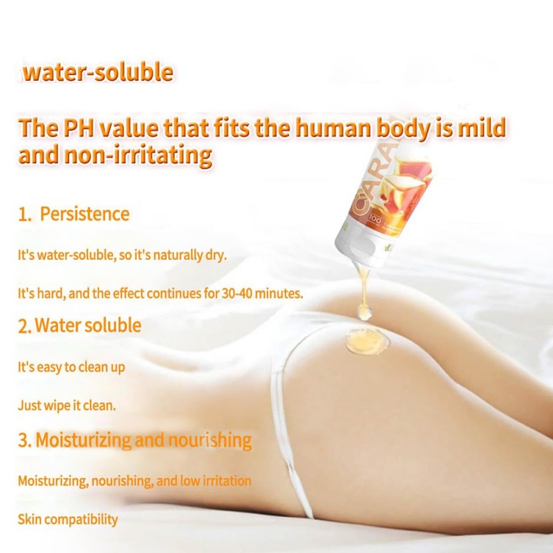 edible water based lubricant gel for female comfort