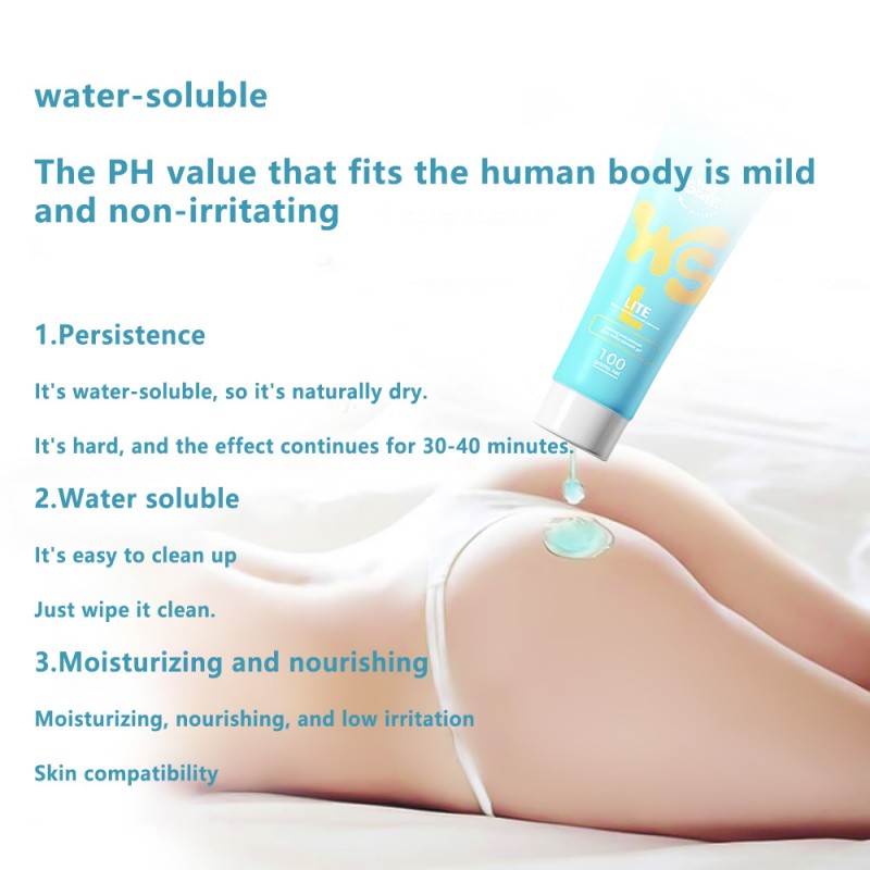 wet stuff lite water-based lubricant gel new type